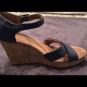 Toms Shoes - Sexy denim heels Toms Shoes - Sexy denim heels